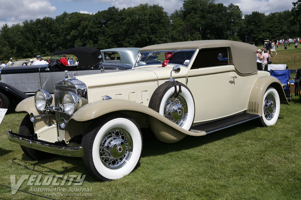 1933 Stutz DV32 convertible Victoria by Rollston