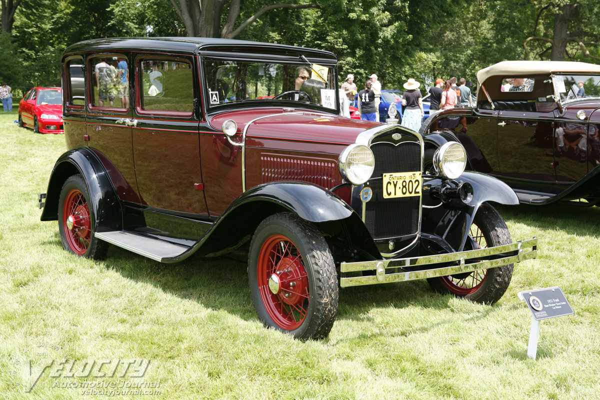 1931 Ford Model A Town Sedan