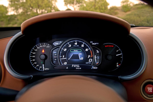 2013 SRT Viper Instrumentation
