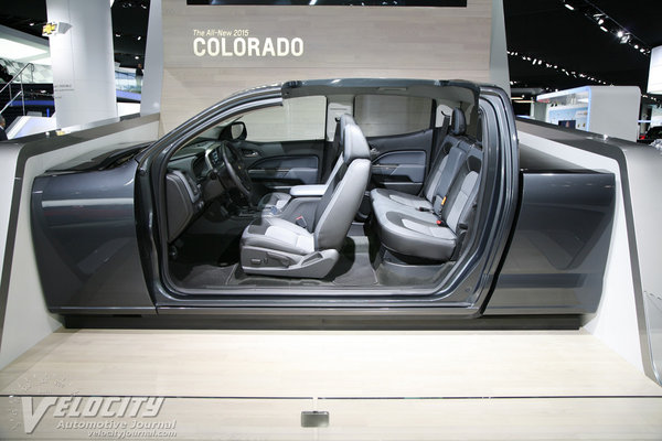 2015 Chevrolet Colorado Crew Cab Interior