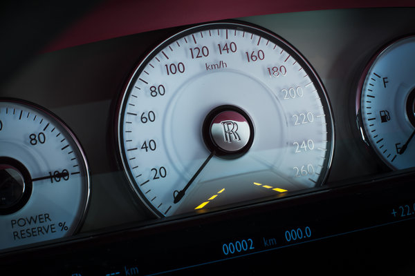2015 Rolls-Royce Ghost Series II Instrumentation
