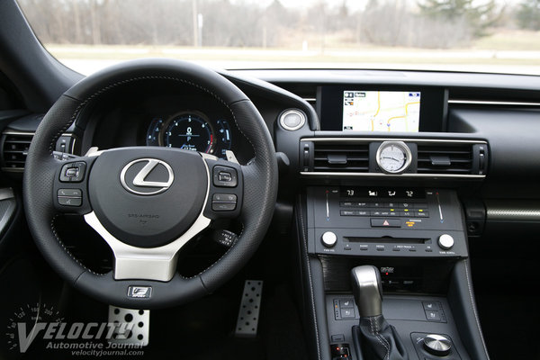 2015 Lexus RC  350 Instrumentation