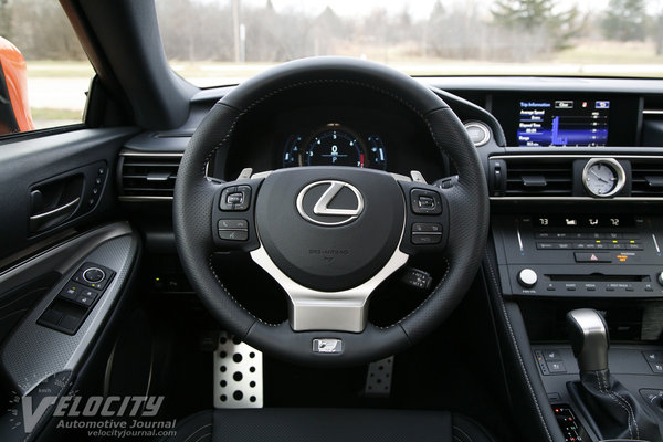 2015 Lexus RC  350 Instrumentation