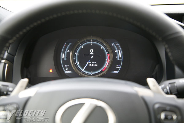 2015 Lexus RC  350 Instrumentation