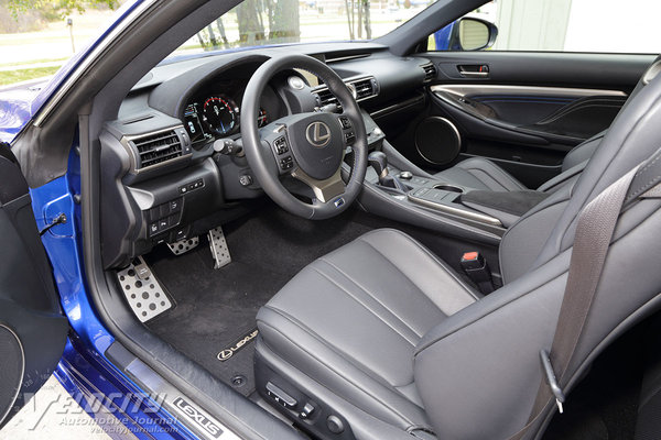 2015 Lexus RC-F Interior