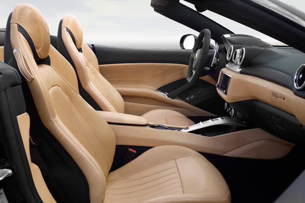 2017 Ferrari California Interior 70th Anniversary special edition "The Steve McQueen"