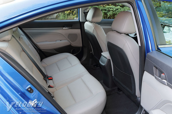 2017 Hyundai Elantra Limited sedan Interior