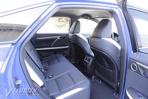 2021 Lexus RX 450H Black Line Interior