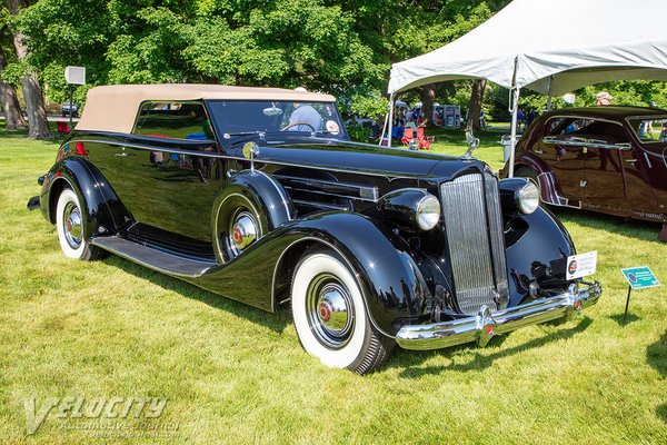 1937 Packard 1508 Convertible Victoria by Rollston