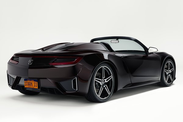 2012 Acura NSX Roadster (Avengers movie car)