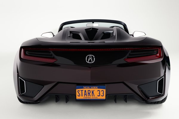 2012 Acura NSX Roadster (Avengers movie car)