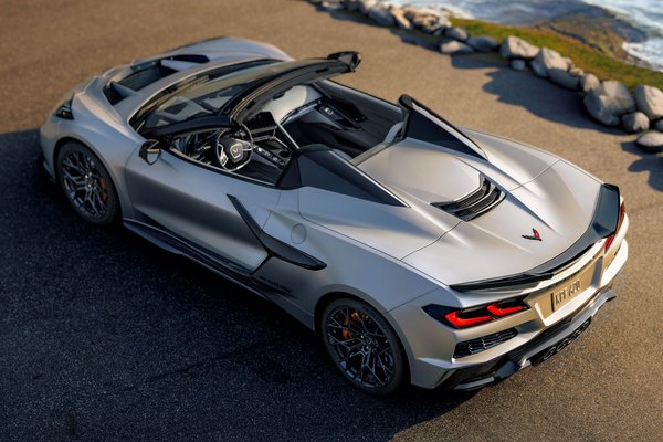 2026 Chevrolet Corvette ZR1X Quail Silver limited edition Convertible