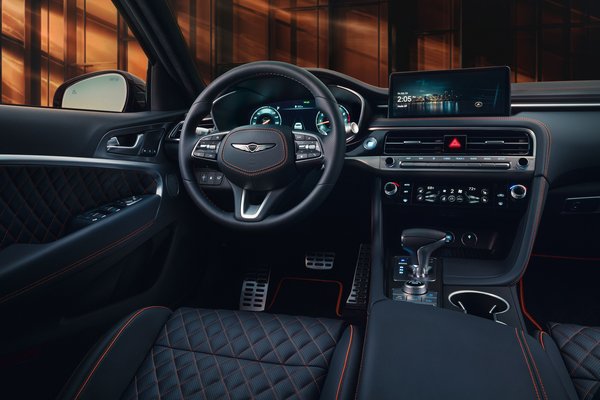 2026 Genesis G70 Prestige Graphite Interior