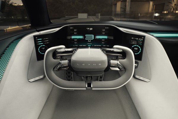 2025 Lexus Sport Concept Instrumentation