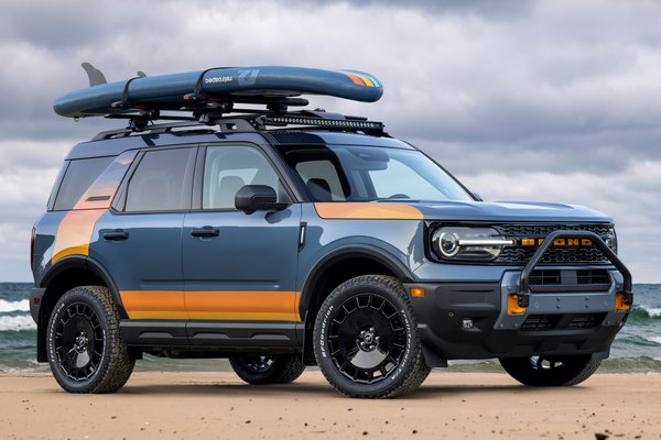 2025 Ford Bronco Sport Silver Lake Project Vehicle