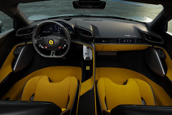 2027 Ferrari 849 Testarossa Assetto Fiorano Interior