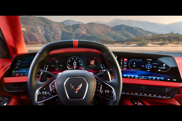 2027 Chevrolet Corvette instrumentation