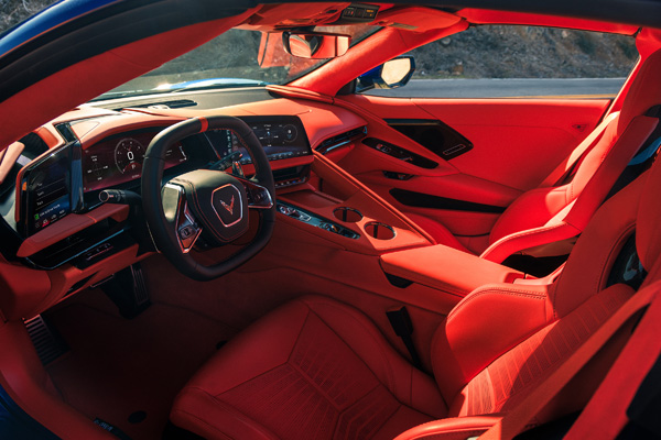 2027 Chevrolet Corvette Grand Sport Coupe interior