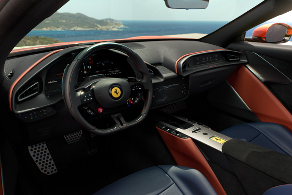 2027 Ferrari Amalfi Spider interior