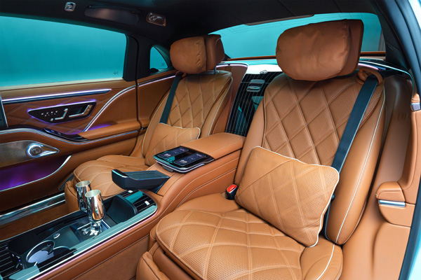 2027 Mercedes-Benz S-Class Maybach rear interior